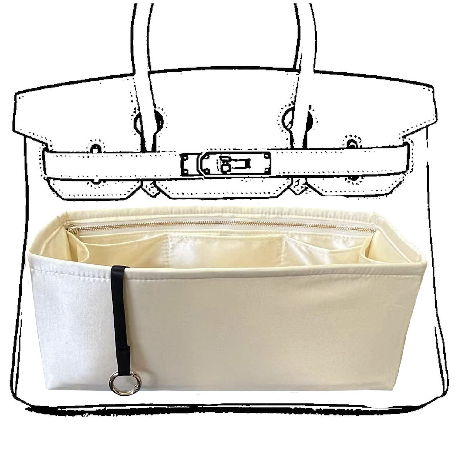 Luxury Skincare Women - Organizador de Bolsos Birkin S 25