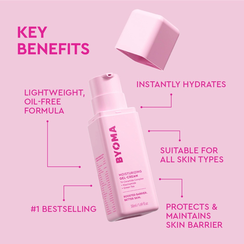 BYOMA Crema Gel Hidratante con - Ceramide Complex Cream reseña y precio