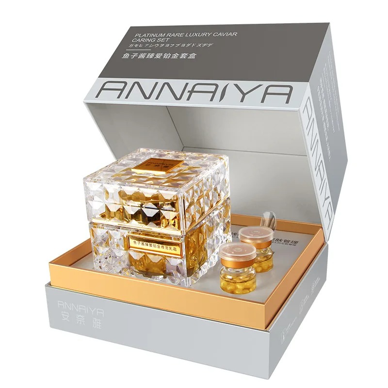 Crema Facial de Caviar de Lujo - Luxury Skincare Sets reseña y precio